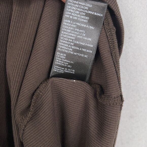 Free People Dress Womens Extra Small Java Salina Maxi Ribbed Halter FP Beach - Picture 15 of 16